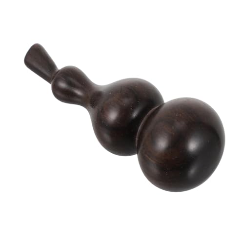 HOMOBABE Holzkunst Kleine Gourd Figurine aus Ziguangtan Holz Feine Handwerkskunst Tragbare Desktop Dekoration und Schlüsselanhänger für Zuhause und Büro von HOMOBABE