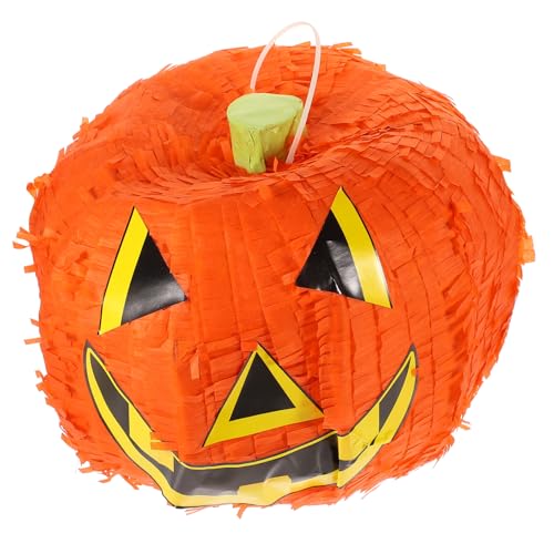 HOMOBABE Kürbis Piñata aus Papier Halloween Dekoration für Kinderpartys Selbst Befüllbar Vielseitig Einsetzbar Sicher und Geruchsfrei Unterhaltung für Feiern und Anlässe von HOMOBABE