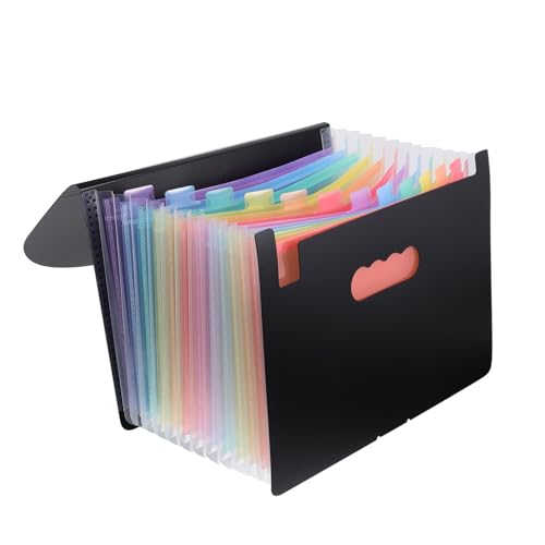 HOMOBABE Lagiger Fächermappe Dokumentenorganizer mit Deckel Großer Kapazität Vielseitiger Rechnungs und Belegordner Robuster Kunststoff für Büro Schule und Zuhause Verbesserte HOMOBABE Lagiger Fächermappe Dokumentenorganizer mit Deckel Großer Kapazität Vielseitiger Rechnungs und Belegordner Robuster Kunststoff für Büro Schule und Zuhause Verbesserte von HOMOBABE