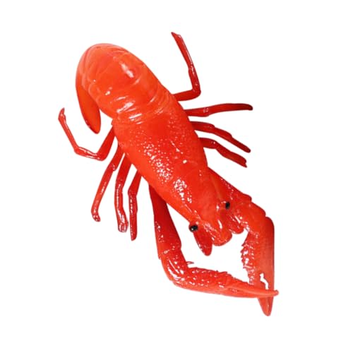 HOMOBABE Lebensechte Hummerstatue aus Künstliche Hummer Figur für Garten und Dekoration Authentisches Hummer Modell Fotografie Prop und Stilvolle Strand Deko von HOMOBABE