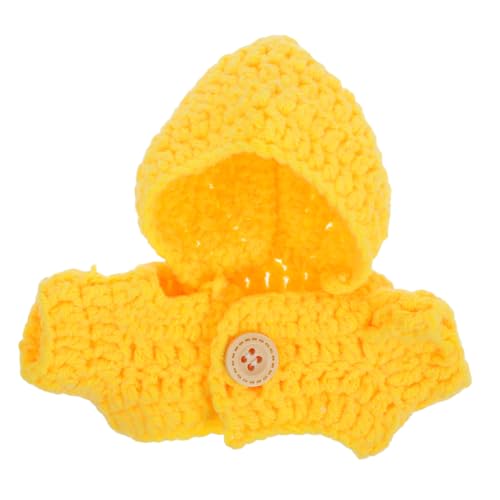 HOMOBABE Mini-Puppen-Kleidung, Outfits Für Ausgestopfte Plüschtiere, Niedlicher Gestrickter Strampler Für Puppen Zum Anziehen Und Rollenspiele, Ausgestopftes Plüschtier, Anziehzubehör, 12 von HOMOBABE