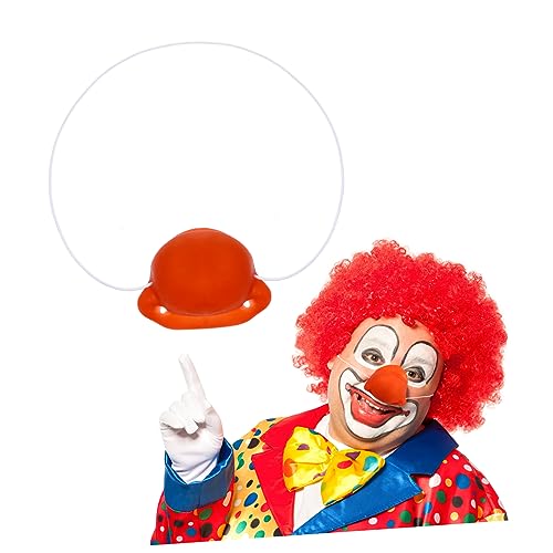 HOMOBABE Rote Clownsnase Hupende Clownsnase Für Kostümpartys Maskeraden Karneval Halloween Mehr Lustige Requisite Für Unvergessliche Und Spaß HOMOBABE Rote Clownsnase Hupende Clownsnase Für Kostümpartys Maskeraden Karneval Halloween Mehr Lustige Requisite Für Unvergessliche Und Spaß von HOMOBABE