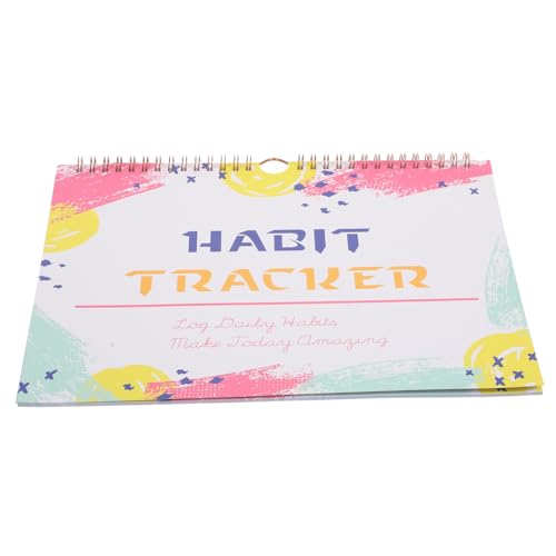 HOMOBABE Undatierter Habit Tracker Spiralplaner Monatsplaner Journal zur Zielverfolgung Notizbuch für Persönliche Entwicklung Motivation und Produktivität Steigern HOMOBABE Undatierter Habit Tracker Spiralplaner Monatsplaner Journal zur Zielverfolgung Notizbuch für Persönliche Entwicklung Motivation und Produktivität Steigern von HOMOBABE