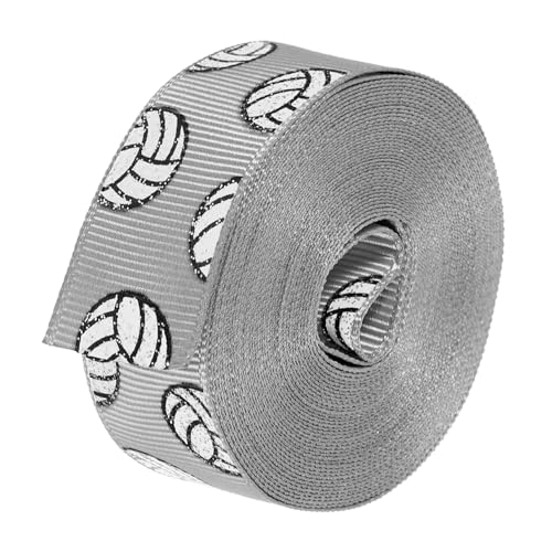 HOMOBABE Volleyball Motiv Ripsband Hochdichtes Polyester Geschenkband zum Basteln Dekorieren Haarschleifen Sportliche Geschenkverpackung Zubehör Langlebig und Wiederverwendbar HOMOBABE Volleyball Motiv Ripsband Hochdichtes Polyester Geschenkband zum Basteln Dekorieren Haarschleifen Sportliche Geschenkverpackung Zubehör Langlebig und Wiederverwendbar von HOMOBABE