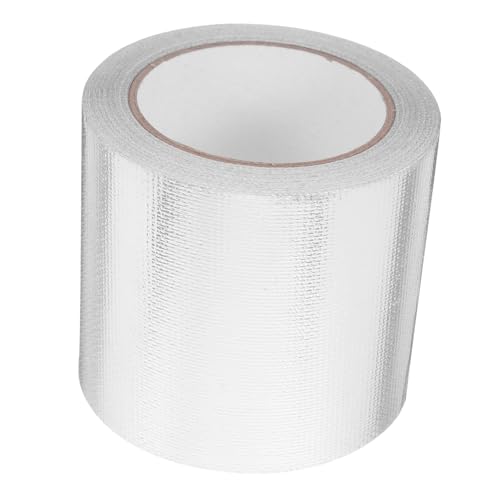 HOMOCONO 1 Rolle Hitzebeständiges Aluminiumfolie Klebeband Wasserdichtes Reißfestes Isolierband für Elektrische Reparaturen Starke Haftung Hervorragende Isolationseigenschaften HOMOCONO 1 Rolle Hitzebeständiges Aluminiumfolie Klebeband Wasserdichtes Reißfestes Isolierband für Elektrische Reparaturen Starke Haftung Hervorragende Isolationseigenschaften von HOMOCONO