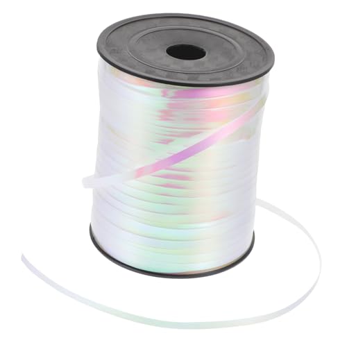 HOMOCONO 1 Rolle Regenbogenband, Verpackungsband, Dekoration, DIY Ballonbänder, Blumenverpackungsband, Bastelbänder, Geschenkbänder, Bänder Zum Basteln, Band Zum Verpacken, Partyband von HOMOCONO
