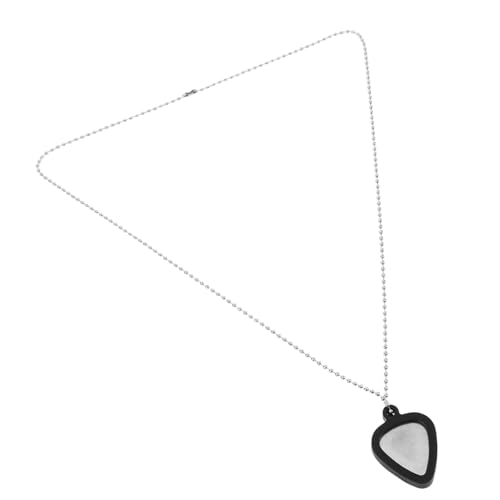 HOMOCONO 1 Satz Gitarre Plektrum Halter Halskette aus Praktischer Aufbewahrungsschmuck für Gitarristen aus Robustem Material Design für Musiker und Musikliebhaber HOMOCONO 1 Satz Gitarre Plektrum Halter Halskette aus Praktischer Aufbewahrungsschmuck für Gitarristen aus Robustem Material Design für Musiker und Musikliebhaber von HOMOCONO