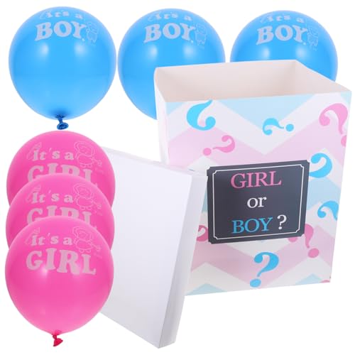HOMOCONO Gender Reveal Box Für Babyparty Junge Oder Mädchen Ballon Dekorationen Party Dekoration Set HOMOCONO Gender Reveal Box Für Babyparty Junge Oder Mädchen Ballon Dekorationen Party Dekoration Set von HOMOCONO