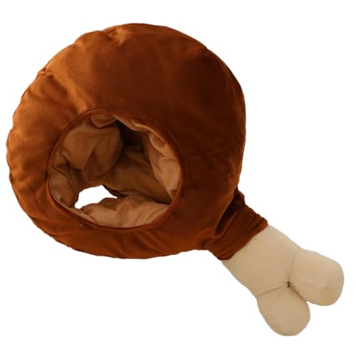 HOMOCONO 1 Stück Kreatives Hähnchen Drumsticks Kopfschmuck Verstellbares Accessoire für Partys und Festlichkeiten für Halloween und Besondere Anlässe HOMOCONO 1 Stück Kreatives Hähnchen Drumsticks Kopfschmuck Verstellbares Accessoire für Partys und Festlichkeiten für Halloween und Besondere Anlässe von HOMOCONO