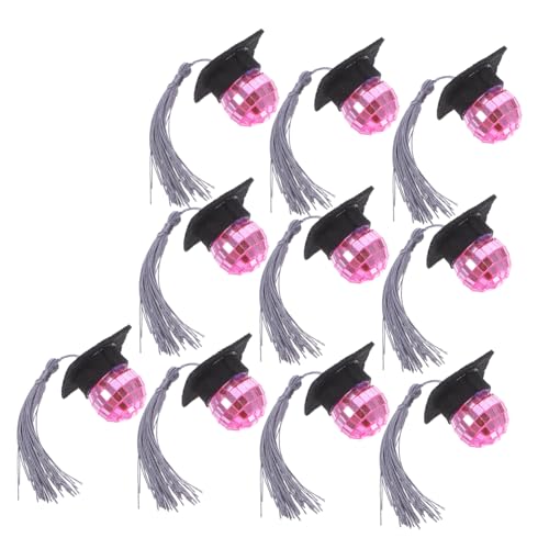HOMOCONO 10 Stück Graduation Disco Ball Abschlusskappen Cupcake Topper Diy Dekoration für Kindergarten Schule und Universitätsfeiern Langlebige und Wiederverwendbare Materialien HOMOCONO 10 Stück Graduation Disco Ball Abschlusskappen Cupcake Topper Diy Dekoration für Kindergarten Schule und Universitätsfeiern Langlebige und Wiederverwendbare Materialien von HOMOCONO