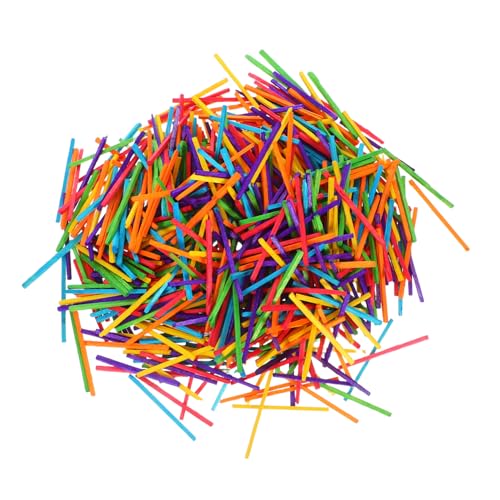 HOMOCONO 1000 Stück Kleine Holzstäbchen für Bastelprojekte Diy Schulprojekte Kreative Arbeiten von Kindern Erwachsenen Sicher mit Glatten Kanten für Unbeschwertes Basteln HOMOCONO 1000 Stück Kleine Holzstäbchen für Bastelprojekte Diy Schulprojekte Kreative Arbeiten von Kindern Erwachsenen Sicher mit Glatten Kanten für Unbeschwertes Basteln von HOMOCONO