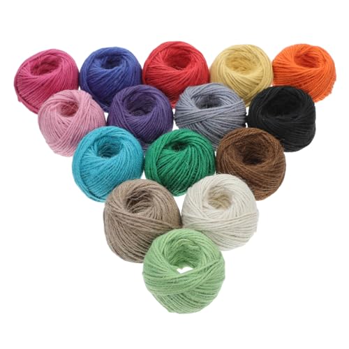 HOMOCONO 15 Stück Farbige Schnüre Makramee Garn Nähzubehör Set Seil Aus Baumwolle Makramee Schnur Bulk Häkelgarn Nähset Seil Zum Basteln Makramee Schnüre Strickgarn Schnur Seil HOMOCONO 15 Stück Farbige Schnüre Makramee Garn Nähzubehör Set Seil Aus Baumwolle Makramee Schnur Bulk Häkelgarn Nähset Seil Zum Basteln Makramee Schnüre Strickgarn Schnur Seil von HOMOCONO