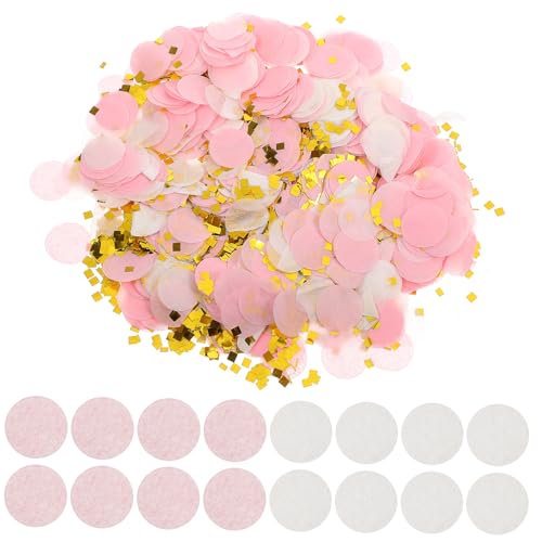 HOMOCONO 1Packung Metallisches Konfetti Papier Kreise für Ballonfüllung und Tischdekoration Vielseitig für Hochzeit und Feiern Stilvolle Farben HOMOCONO 1Packung Metallisches Konfetti Papier Kreise für Ballonfüllung und Tischdekoration Vielseitig für Hochzeit und Feiern Stilvolle Farben von HOMOCONO