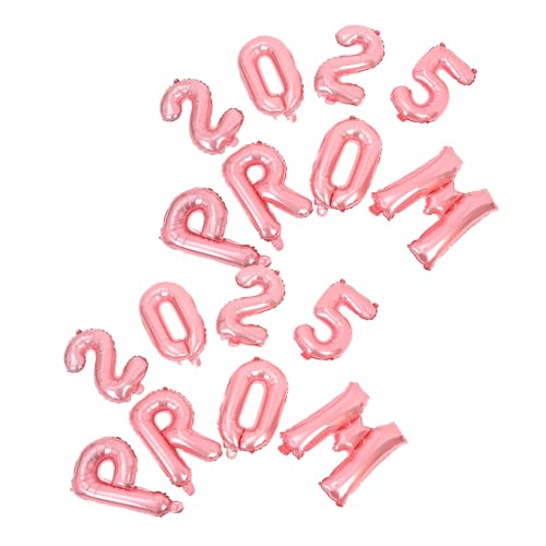 HOMOCONO 2 Sätze Abschlussfeier Luftballons Folienballons für Graduierungsfeiern Sicher für Innen und Außenanlässe Aufzublasen Goldene Dekoration für Besonderen Tag von HOMOCONO