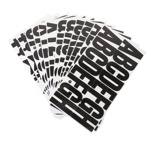 HOMOCONO 2 Sätze Wetterfeste Selbstklebende Buchstabenaufkleber für Briefkasten Bulletin Board Namensschilder und Outdoor Dekoration Ablösbar ohne Kleberückstände Langlebig und Vielseitig HOMOCONO 2 Sätze Wetterfeste Selbstklebende Buchstabenaufkleber für Briefkasten Bulletin Board Namensschilder und Outdoor Dekoration Ablösbar ohne Kleberückstände Langlebig und Vielseitig von HOMOCONO