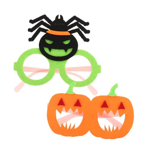 HOMOCONO 2 Stück Fluoreszierende Halloween-brillen: Kürbis- Und Spinnen-partyzubehör Für Kinder – Im Dunkeln Leuchtende Brillen Für Fotoshootings Bei Nacht HOMOCONO 2 Stück Fluoreszierende Halloween-brillen: Kürbis- Und Spinnen-partyzubehör Für Kinder – Im Dunkeln Leuchtende Brillen Für Fotoshootings Bei Nacht von HOMOCONO