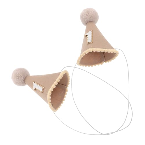 HOMOCONO 2 Stück Geburtstagshüte Zahl und Pompons Elastisches Band für Shower Party Dekoration und Fotorequisiten für Jungen HOMOCONO 2 Stück Geburtstagshüte Zahl und Pompons Elastisches Band für Shower Party Dekoration und Fotorequisiten für Jungen von HOMOCONO