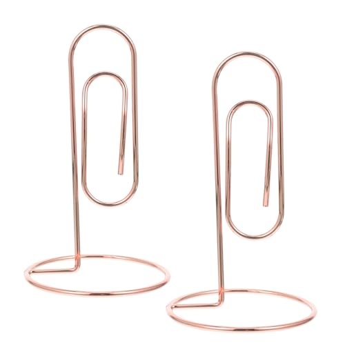 HOMOCONO 2 Stück Goldene Metallkartenhalter Tischkartenständer für Fotos Notizen und Multifunktionale Büro und Veranstaltungsaccessoires Robuste Clips für Visitenkarten und Wichtige Notizen HOMOCONO 2 Stück Goldene Metallkartenhalter Tischkartenständer für Fotos Notizen und Multifunktionale Büro und Veranstaltungsaccessoires Robuste Clips für Visitenkarten und Wichtige Notizen von HOMOCONO