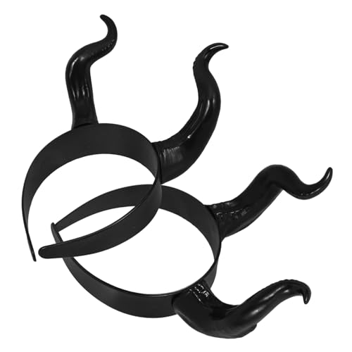 HOMOCONO 2 Stück Horn Stirnband, Stirnbänder Für Frauen, Party Ornament, Dekorative Stirnbänder, Cosplay Kopfbedeckung, Halloween Haarreif, Halloween Kopfschmuck, Stirnband, Cosplay, HOMOCONO 2 Stück Horn Stirnband, Stirnbänder Für Frauen, Party Ornament, Dekorative Stirnbänder, Cosplay Kopfbedeckung, Halloween Haarreif, Halloween Kopfschmuck, Stirnband, Cosplay, von HOMOCONO
