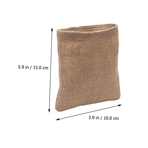 HOMOCONO 2 Stück Kreative Leinen Aufbewahrungstaschen Premium Kleine Jute Beutel für Fotografie Vintage Stil für Lebensmittel und Dekoration HOMOCONO 2 Stück Kreative Leinen Aufbewahrungstaschen Premium Kleine Jute Beutel für Fotografie Vintage Stil für Lebensmittel und Dekoration von HOMOCONO
