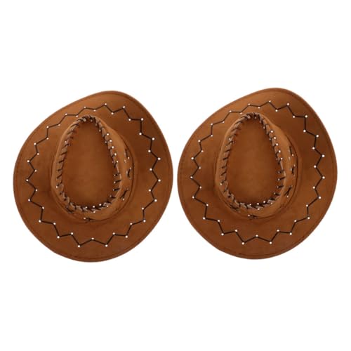 HOMOCONO 2er-pack Hüte Für Jungen Und Mädchen Hüte Im Westernstil Für Outdoor-aktivitäten HOMOCONO 2er-pack Hüte Für Jungen Und Mädchen Hüte Im Westernstil Für Outdoor-aktivitäten von HOMOCONO