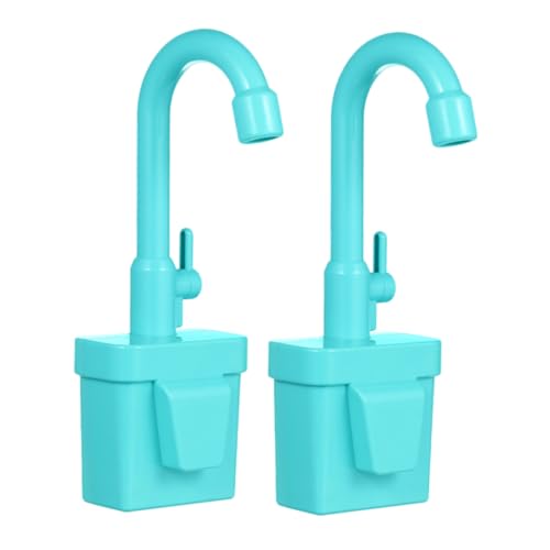 HOMOCONO 2 Stück Wasserhahn für Küchensimulation Rotierbare Armatur mit Wasserfunktion für Realistische Rollenspiele Zubehör für Spielküchen und Kindergeburtstagsgeschenke HOMOCONO 2 Stück Wasserhahn für Küchensimulation Rotierbare Armatur mit Wasserfunktion für Realistische Rollenspiele Zubehör für Spielküchen und Kindergeburtstagsgeschenke von HOMOCONO