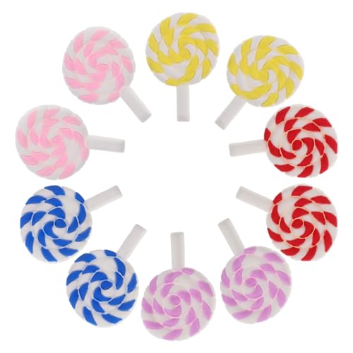 HOMOCONO 20 Stück Diy Lollipop Zubehör für Zuckerwaren Fake Candy Charms für Handyhüllen Schreibwarenboxen und Schmuck Kreative Bastelideen HOMOCONO 20 Stück Diy Lollipop Zubehör für Zuckerwaren Fake Candy Charms für Handyhüllen Schreibwarenboxen und Schmuck Kreative Bastelideen von HOMOCONO