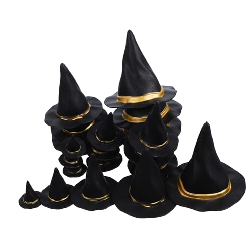 HOMOCONO 20 Stück Halloween Hexenhut, Miniatur Puppenhut, DIY Zubehör, Hexenhut , Kleine Hüte Für Kuchendekor, Party, Hexenhut Für Puppenhaus, Puppenhexenhut, Miniatur Hexenhut, HOMOCONO 20 Stück Halloween Hexenhut, Miniatur Puppenhut, DIY Zubehör, Hexenhut , Kleine Hüte Für Kuchendekor, Party, Hexenhut Für Puppenhaus, Puppenhexenhut, Miniatur Hexenhut, von HOMOCONO