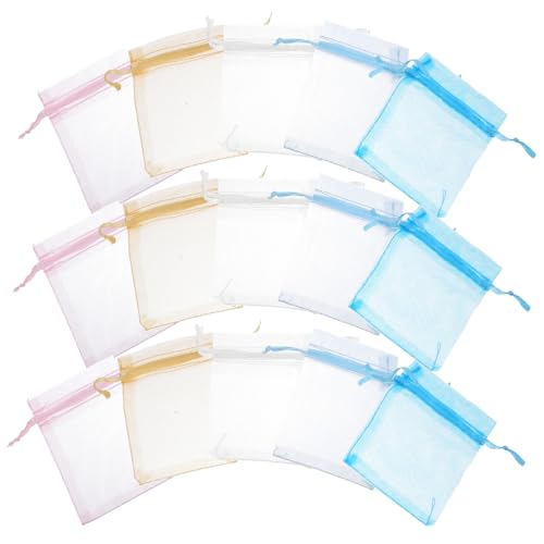 HOMOCONO 250 Stück Organzabeutel, Kleine Kordelzugbeutel, Geschenktüten, Süßigkeitentüten Mit Kordelzug, Kleine Netzbeutel, Kordelzugbeutel, Hochzeitsgeschenktüten Für Gäste, Organza HOMOCONO 250 Stück Organzabeutel, Kleine Kordelzugbeutel, Geschenktüten, Süßigkeitentüten Mit Kordelzug, Kleine Netzbeutel, Kordelzugbeutel, Hochzeitsgeschenktüten Für Gäste, Organza von HOMOCONO