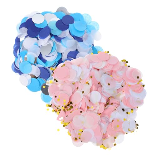 HOMOCONO 2Er-Pack Konfetti Papierstücke Pack für Hochzeiten Shower und Partys Leicht und Ballonfüller oder Tischstreudeko Hellrosa HOMOCONO 2Er-Pack Konfetti Papierstücke Pack für Hochzeiten Shower und Partys Leicht und Ballonfüller oder Tischstreudeko Hellrosa von HOMOCONO