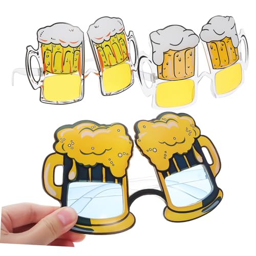 HOMOCONO 3 Paare Hawaiian Partybrille Teiliges mit Bunten Sonnenbrillen für Sommerfeiern Strandpartys und Fotospaß Leichte und Wiederverwendbare Accessoires für Kreative Events HOMOCONO 3 Paare Hawaiian Partybrille Teiliges mit Bunten Sonnenbrillen für Sommerfeiern Strandpartys und Fotospaß Leichte und Wiederverwendbare Accessoires für Kreative Events von HOMOCONO