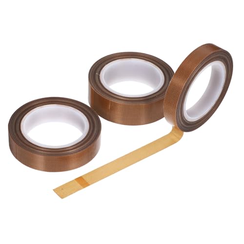 HOMOCONO 3 Rollen Klebeband Dichtungsband Ptfe Band Für Versiegelungsgerät Ersatz Versiegelungsband Dichtungsband Ersatz Ptfe Band Für Vakuumiergerät Vakuumierband Ptfe Bänder von HOMOCONO