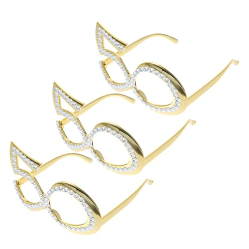 HOMOCONO 3 Teilige Geburtstagsparty Brille – Glitzer Zahlenbrille Zum 50 Geburtstag Für Erwachsene Lustige Fotoautomaten Requisiten Partygeschenk Für Jubiläumsfeier HOMOCONO 3 Teilige Geburtstagsparty Brille – Glitzer Zahlenbrille Zum 50 Geburtstag Für Erwachsene Lustige Fotoautomaten Requisiten Partygeschenk Für Jubiläumsfeier von HOMOCONO