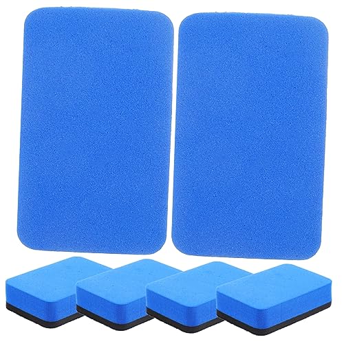 HOMOCONO 36 Stück Teiliges Whiteboard Radiergummi Tragbare Waschbare Trockenlösch Eraser mit Ergonomischem Griff Vielseitig Einsetzbar für Büro Schule und Zuhause Langlebig und von HOMOCONO
