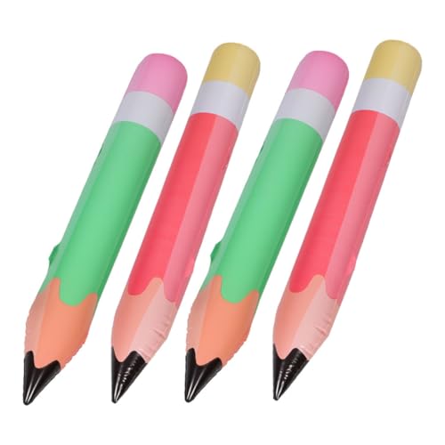 HOMOCONO 4 Stück Teiliges Aufblasbare PVC Bleistift Dekoration Kinderfreundlich Langlebig für Schulanfang Klassenzimmer und Geburtstagsfeiern Auffälliger Partyartikel Grün und Rot HOMOCONO 4 Stück Teiliges Aufblasbare PVC Bleistift Dekoration Kinderfreundlich Langlebig für Schulanfang Klassenzimmer und Geburtstagsfeiern Auffälliger Partyartikel Grün und Rot von HOMOCONO