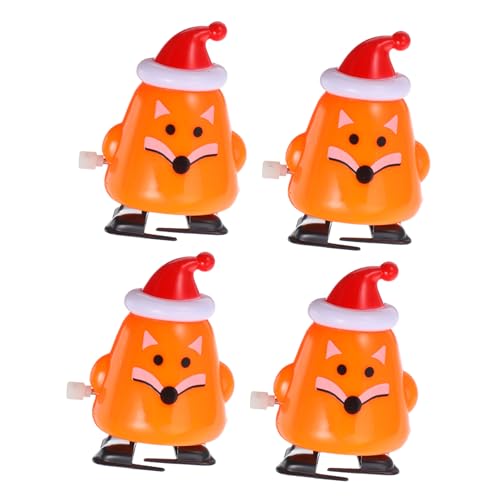 HOMOCONO 4 Stück Weihnachtsmütze Fuchs Aufziehspielzeug Weihnachtsaufziehspielzeug Aufziehspielzeug Für Weihnachten Desktop Ornament Weihnachtsspielzeug Lustiges Uhrwerkspielzeug Lustige HOMOCONO 4 Stück Weihnachtsmütze Fuchs Aufziehspielzeug Weihnachtsaufziehspielzeug Aufziehspielzeug Für Weihnachten Desktop Ornament Weihnachtsspielzeug Lustiges Uhrwerkspielzeug Lustige von HOMOCONO