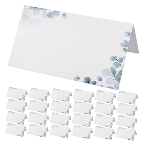 HOMOCONO 40 Stück Hochzeitseinladungskarten, Sitzplan Für Hochzeitsempfänge, Displayzeltkarten Für Tischdekoration, Sitzkarten, Namenskarten, Leere Tischkarten, Party Essensetiketten, HOMOCONO 40 Stück Hochzeitseinladungskarten, Sitzplan Für Hochzeitsempfänge, Displayzeltkarten Für Tischdekoration, Sitzkarten, Namenskarten, Leere Tischkarten, Party Essensetiketten, von HOMOCONO