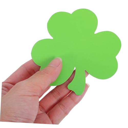 HOMOCONO 40 Stück Teiliges Papier Shamrock Cutouts Hellgrün mit Klebepunkten Langlebige Dekoration aus Papier für Patricks Day für Klassenzimmer Party und Tafeln HOMOCONO 40 Stück Teiliges Papier Shamrock Cutouts Hellgrün mit Klebepunkten Langlebige Dekoration aus Papier für Patricks Day für Klassenzimmer Party und Tafeln von HOMOCONO
