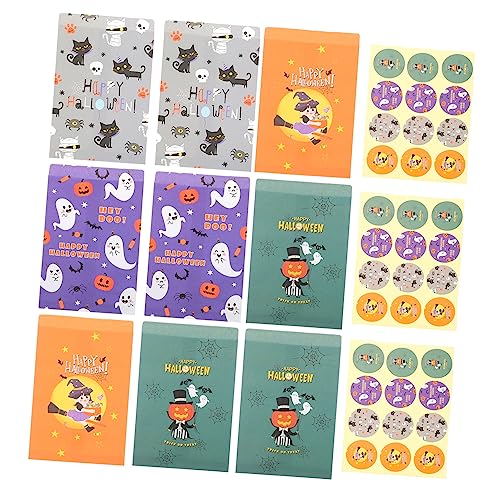HOMOCONO 48 Stück Halloween Geschenktüten, Multifunktionale Papiertüten, Partyzubehör, Entzückende Papiertüten, Papiertüten, Multifunktionale Süßigkeitentüten, Geschenktüten, HOMOCONO 48 Stück Halloween Geschenktüten, Multifunktionale Papiertüten, Partyzubehör, Entzückende Papiertüten, Papiertüten, Multifunktionale Süßigkeitentüten, Geschenktüten, von HOMOCONO