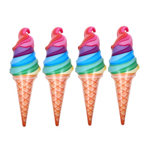 HOMOCONO 4Stücke Aufblasbare Eiscreme Spielzeuge aus PVC Langlebige Party Requisite für Lustige Fotos und Dekorationen Wiederverwendbare Eistüten für Kinderpartys HOMOCONO 4Stücke Aufblasbare Eiscreme Spielzeuge aus PVC Langlebige Party Requisite für Lustige Fotos und Dekorationen Wiederverwendbare Eistüten für Kinderpartys von HOMOCONO