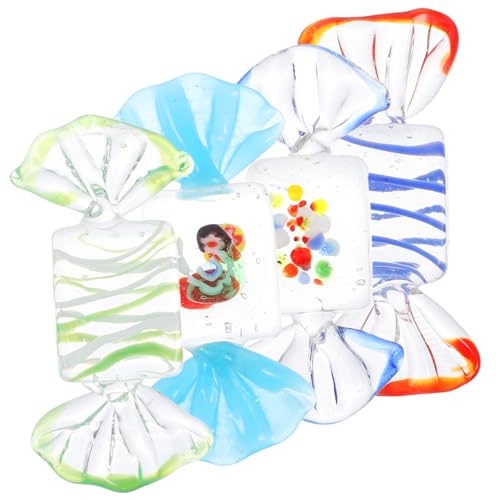 HOMOCONO 4Stücke Bunter Süßigkeiten Ornament Kreative Tischdekoration für Festlichkeiten Kindergeburtstage und Aquarien Handwerkskunst und Sammelwert HOMOCONO 4Stücke Bunter Süßigkeiten Ornament Kreative Tischdekoration für Festlichkeiten Kindergeburtstage und Aquarien Handwerkskunst und Sammelwert von HOMOCONO