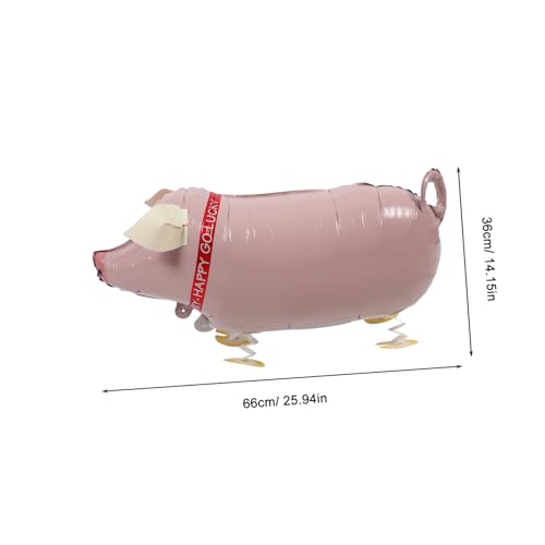 HOMOCONO 5 Stück Teiliges Aufblasbare Schwein Luftballons Partydeko Lustiges Hochwertiges Folienballon für Kindergeburtstag und Fest Einfach Aufzublasen Niedliches Bauernhoftier HOMOCONO 5 Stück Teiliges Aufblasbare Schwein Luftballons Partydeko Lustiges Hochwertiges Folienballon für Kindergeburtstag und Fest Einfach Aufzublasen Niedliches Bauernhoftier von HOMOCONO