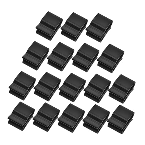 HOMOCONO 50 Stück Photovoltaik Panel Klemmen Für Pv Verkabelung, Metallkabelclips, Kabelmanagement Für Solaranwendungen, Anhängerrahmen Drahtclips, Metallclips Für Stromkabelmanagement von HOMOCONO