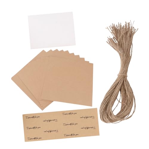 HOMOCONO 50PCS Vintage Kraftpapier Geschenkkarten Mit Blumenhalter Für Hochzeitsfeiern Kreative Geschenkboxen Für üßigkeiten Und Ideales Tischdekor HOMOCONO 50PCS Vintage Kraftpapier Geschenkkarten Mit Blumenhalter Für Hochzeitsfeiern Kreative Geschenkboxen Für üßigkeiten Und Ideales Tischdekor von HOMOCONO