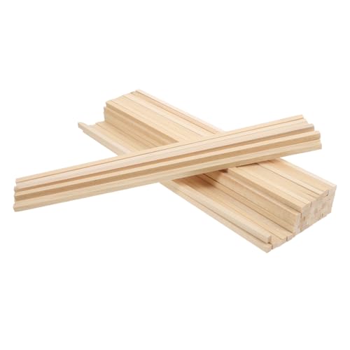 HOMOCONO 60 Stück DIY Holzstäbe Holzbearbeitungsdübel Holzhandwerksstäbe Dübelstange Holzbearbeitungsbedarf Holzdübel Holzstab Quadratische Dübel Holzhandwerksstäbe Unfertiges Holzhandwerk HOMOCONO 60 Stück DIY Holzstäbe Holzbearbeitungsdübel Holzhandwerksstäbe Dübelstange Holzbearbeitungsbedarf Holzdübel Holzstab Quadratische Dübel Holzhandwerksstäbe Unfertiges Holzhandwerk von HOMOCONO
