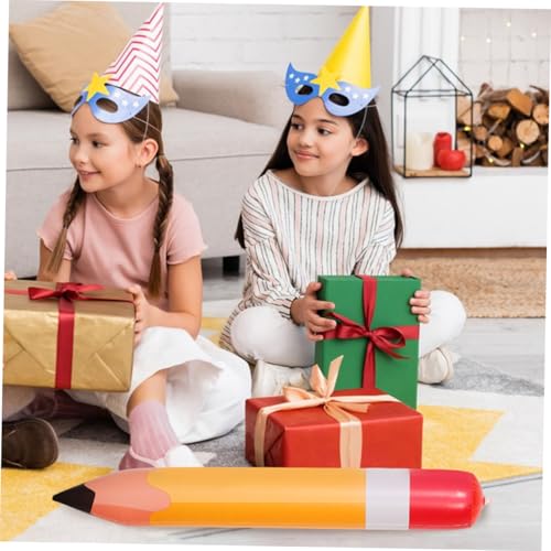 HOMOCONO 7 Stück Teiliges Aufblasbare PVC Bleistiftballons Bunte Schulanfang Deko Leicht Langlebig Vielseitig für Klassenzimmer Wand und Deckenhänger Back To School Party Zubehör HOMOCONO 7 Stück Teiliges Aufblasbare PVC Bleistiftballons Bunte Schulanfang Deko Leicht Langlebig Vielseitig für Klassenzimmer Wand und Deckenhänger Back To School Party Zubehör von HOMOCONO