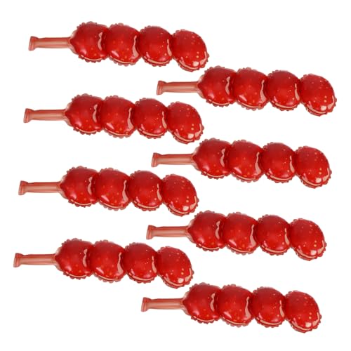 HOMOCONO 8 Stück Aufblasbare Candied Haws-ballons Snack-dekorationen Für Jungen- Und Mädchenpartys Kreative Candy Haws-ballon-requisiten Buntes Partyzubehör von HOMOCONO