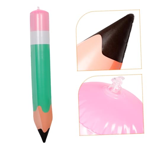 HOMOCONO Aufblasbare Bleistift Dekoration Lustige Aufblasbare Bleistiftballons für Schulanfang und Partys Geeignet für Innen und Außendekoration Einfach zu Verwenden HOMOCONO Aufblasbare Bleistift Dekoration Lustige Aufblasbare Bleistiftballons für Schulanfang und Partys Geeignet für Innen und Außendekoration Einfach zu Verwenden von HOMOCONO