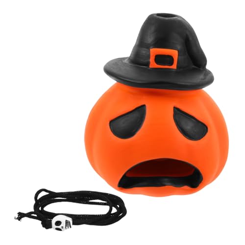 HOMOCONO Authentische Aztekische Todespfeife, Laute, Menschlich Klingende Schreie, Halloween-kostüm, Soundspielzeug, Todespfeife, Streichspielzeug, Orange HOMOCONO Authentische Aztekische Todespfeife, Laute, Menschlich Klingende Schreie, Halloween-kostüm, Soundspielzeug, Todespfeife, Streichspielzeug, Orange von HOMOCONO