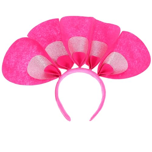HOMOCONO Blumen Kopfbedeckung Lustiges Stirnband Halloween Party Kostüm Kopfbedeckung Für Erwachsene Und Geburtstagsparty Bühnenauftritt Kostümzubehör von HOMOCONO